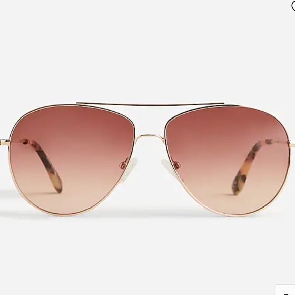 J. Crew Bondi Wire Frame Aviator Sunglasses - Picture 2 of 10